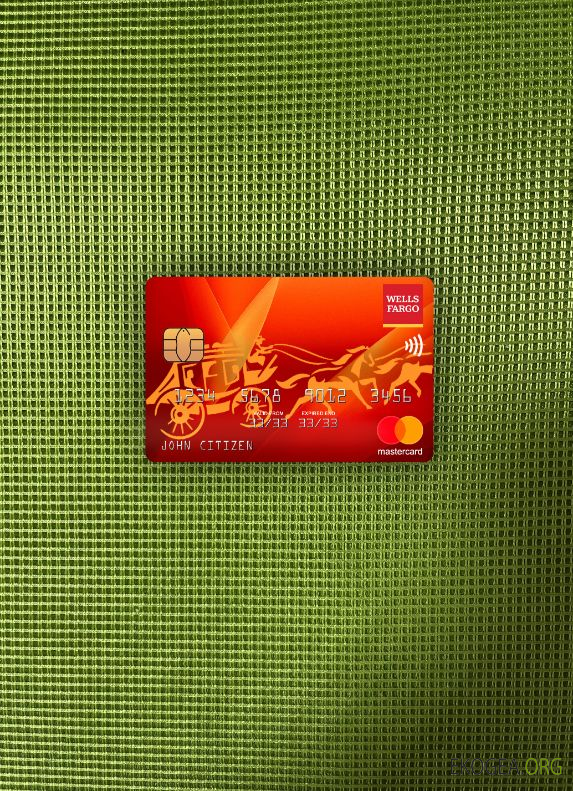 USA Wells Fargo bank mastercard photolook ,
